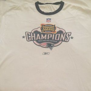 Super Bowl XXXVIII Champions T Shirt Men's XXXL